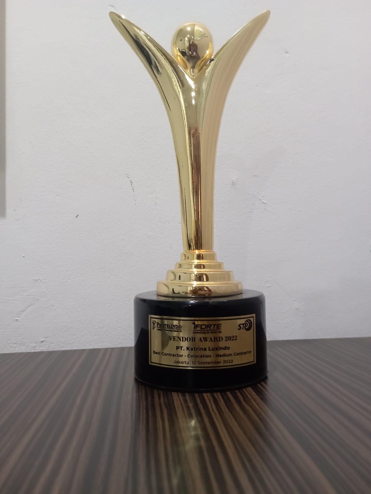 Protelindo Vendor Award - Best Contractor 2022 