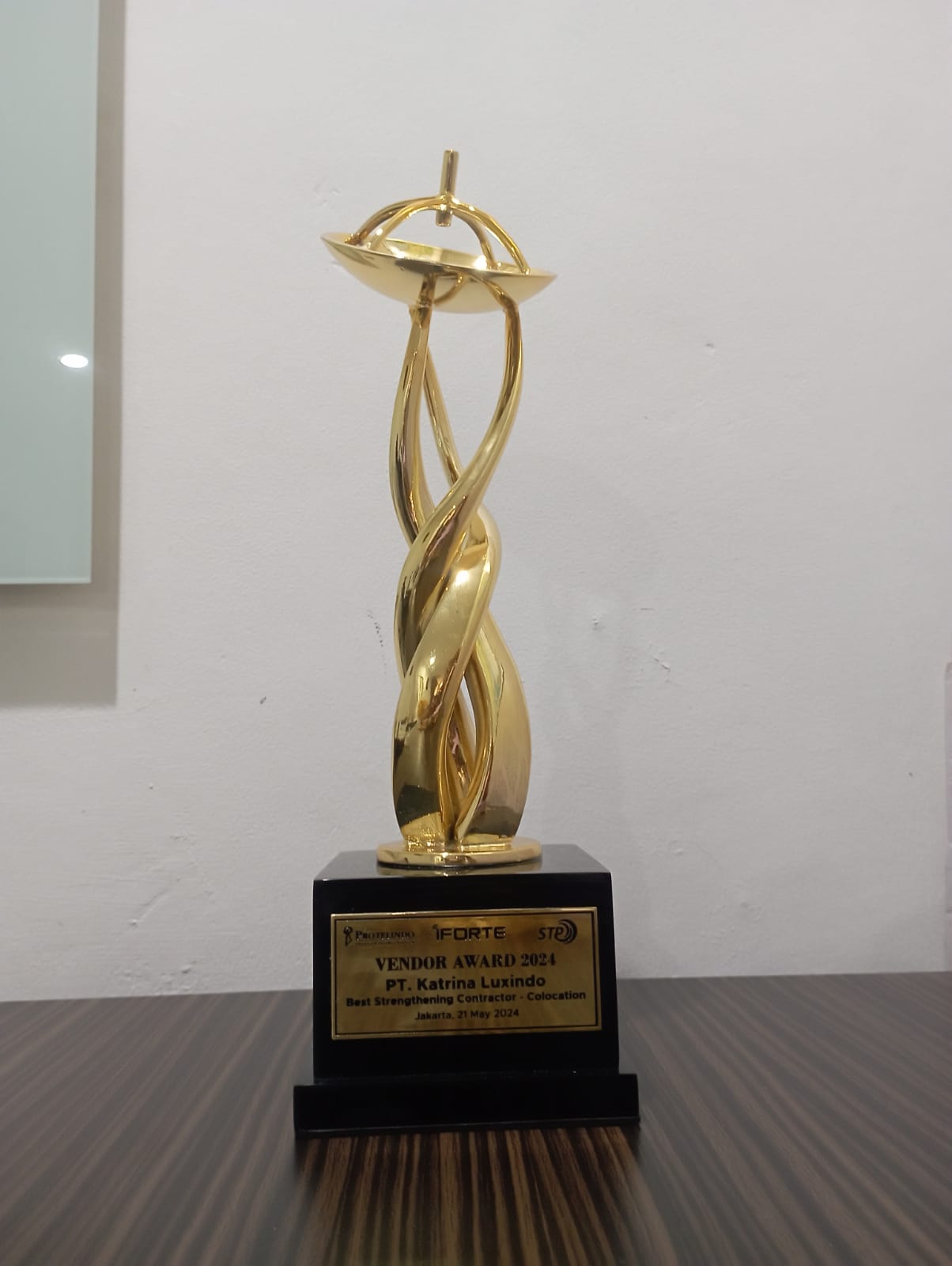 Protelindo Vendor Award - Best Strengthening Contractor 2023